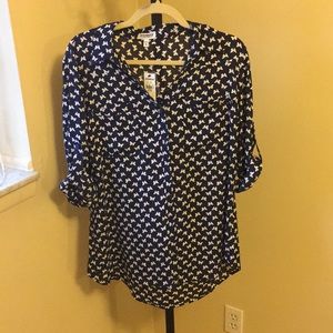 Express long sleeve portofino shirt. New with tags